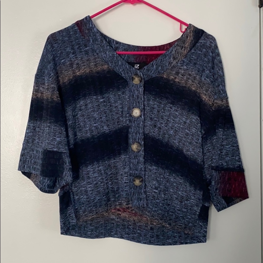 Multicolored warm shirt